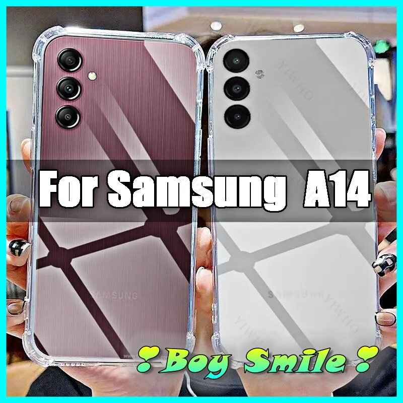 Samsung A14 Ốp Lưng chống va đâp Anti Shock cho Samsung A14 Trong Suốt Siêu Rẻ