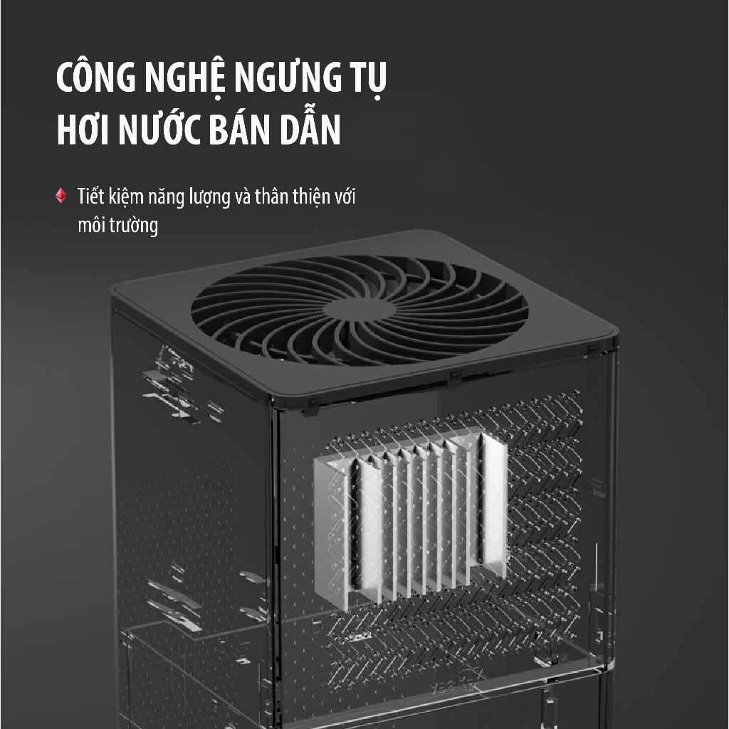 Máy Hút Ẩm Không Khí KAW Tiện Lợi Cho Phòng Ngủ, Tủ Quần Áo, Giảm Ẩm Mốc