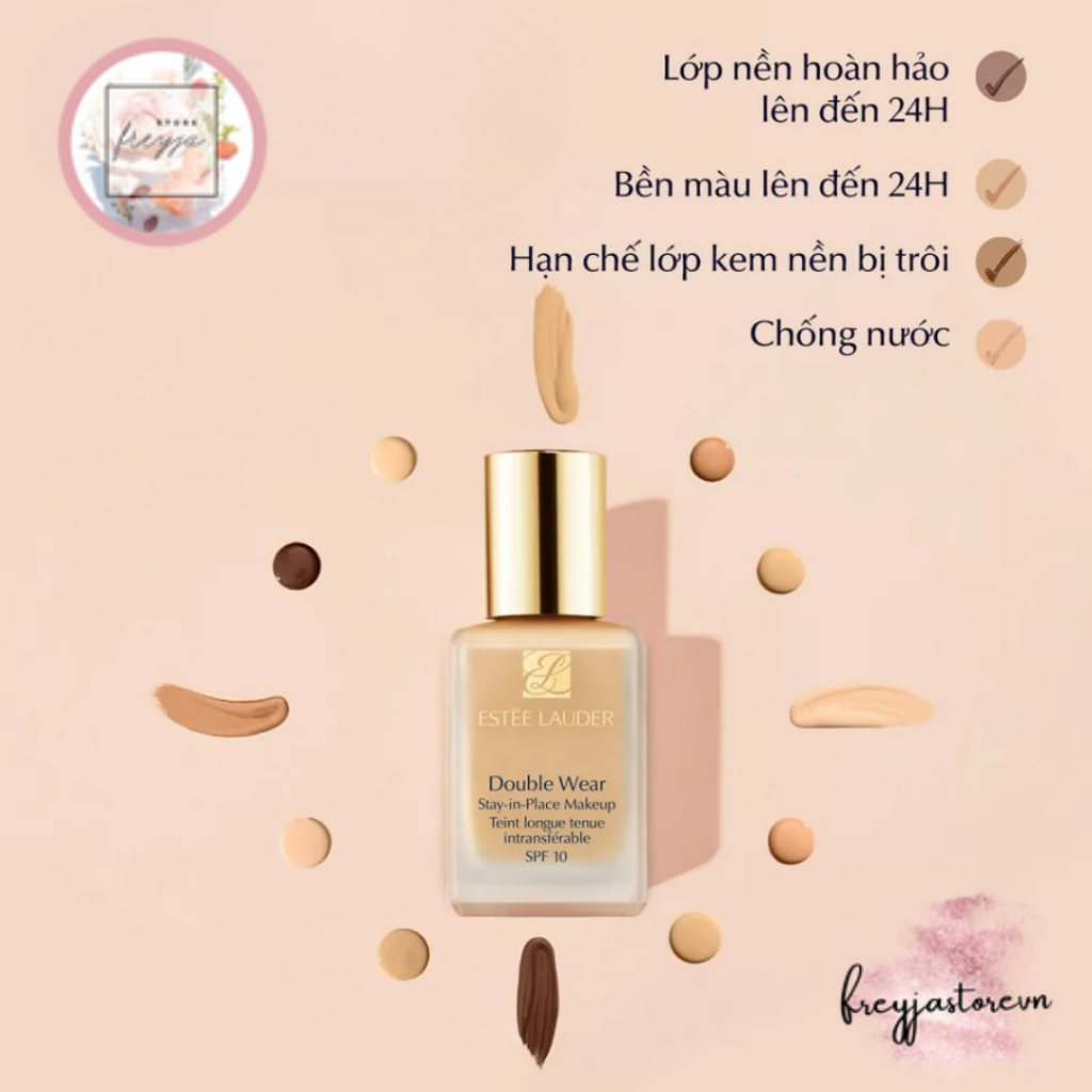 Kem Nền Cao Cấp Lâu Trôi ESTEE LAUDER Double Wear Stay-in-Place Makeup SPF10 PA++ 30ml - Freyja.Store