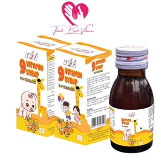 Siro 9 Vitamin TP Thái Lan Tăng Cân Cho Bé, Hỗ Trợ Ăn Ngủ Ngon, Tăng Cường Sức Đề Kháng