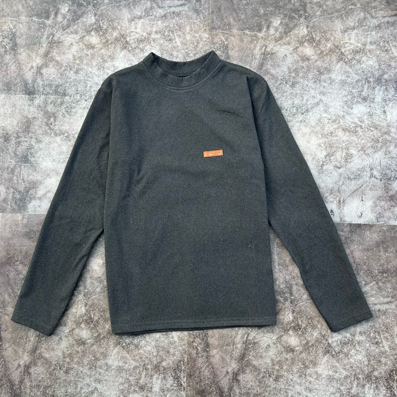 Áo giữ nhiệt nam, áo thể thao nam dài tay, chất liệu nỉ dày ấm co giãn thoải mái