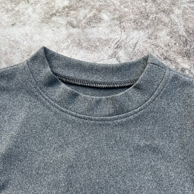 Áo giữ nhiệt nam, áo thể thao nam dài tay, chất liệu nỉ dày ấm co giãn thoải mái