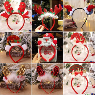 Cài tóc, bờm tóc noel sừng hưu dễ thương đáng yêu