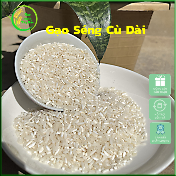 [5kg] Gạo Séng Cù Dài đặc biệt dẻo, thơm ngon