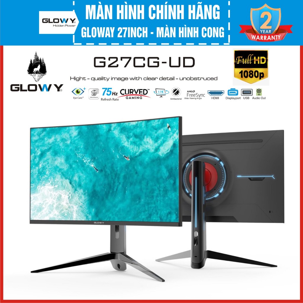 Màn hình PC 32|27 Inch QHD, Hãng NPC|Glowy - Bảo Hành 36 Tháng !!! | BigBuy360 - bigbuy360.vn
