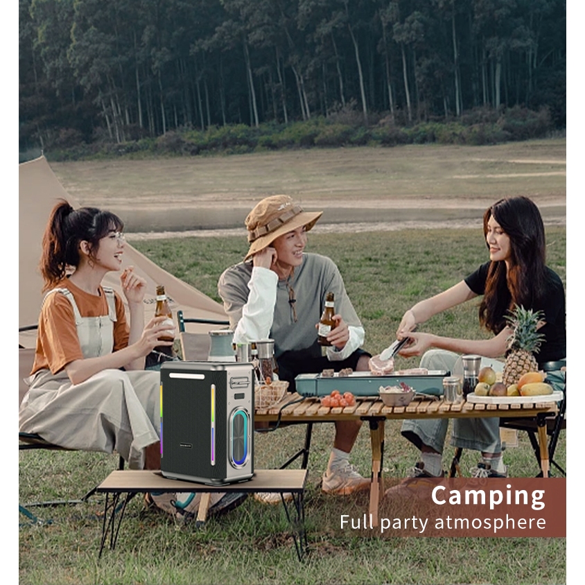 Loa Karaoke Bluetooth 5.3 XDOBO PARTY 1981 Công Suất 300W, Chống Nước IPX6, Hỗ Trợ Hát Karaoke, Thẻ TF, USB, Jack 6.5MM