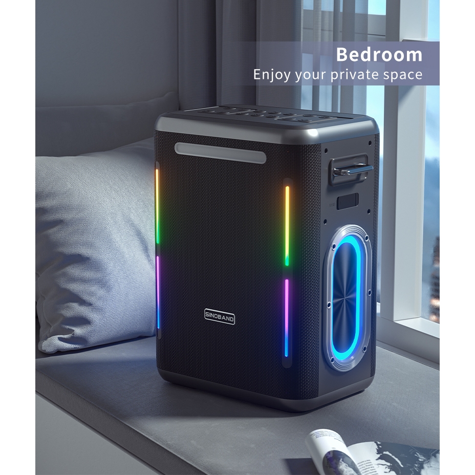 Loa Karaoke Bluetooth 5.3 XDOBO PARTY 1981 Công Suất 300W, Chống Nước IPX6, Hỗ Trợ Hát Karaoke, Thẻ TF, USB, Jack 6.5MM