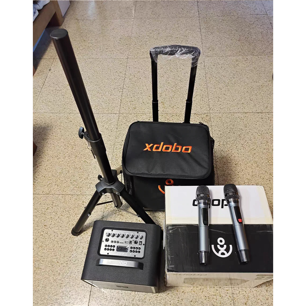 Loa Karaoke Bluetooth 5.0 XDOBO THUNDER 1978 Công Suất 150W, Chống Nước IPX6, Hỗ Trợ Hát Karaoke, Thẻ TF, USB,Jack 6.5MM