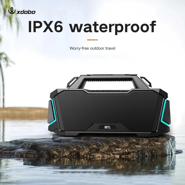 Loa Bluetooth 5.3 XDOBO METRO 1992 Công Suất 100W, Chống Nước IPX6, Pin 20000Mah Hỗ Trợ Thẻ TF, USB, AUX - BH 12 Tháng