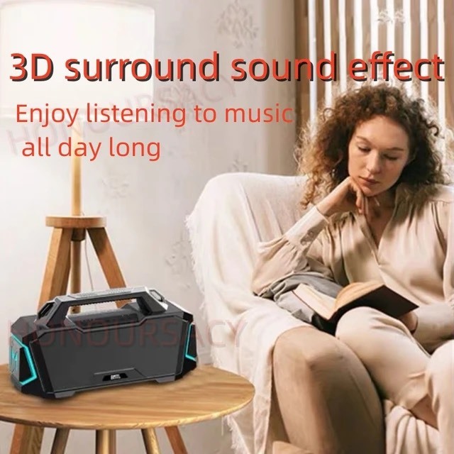 Loa Bluetooth 5.3 XDOBO METRO 1992 Công Suất 100W, Chống Nước IPX6, Pin 20000Mah Hỗ Trợ Thẻ TF, USB, AUX - BH 12 Tháng