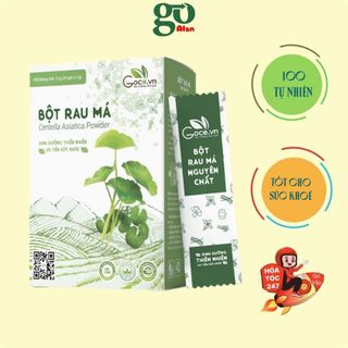 Bột rau má nguyên chất - Bột Rau Má Goce hộp