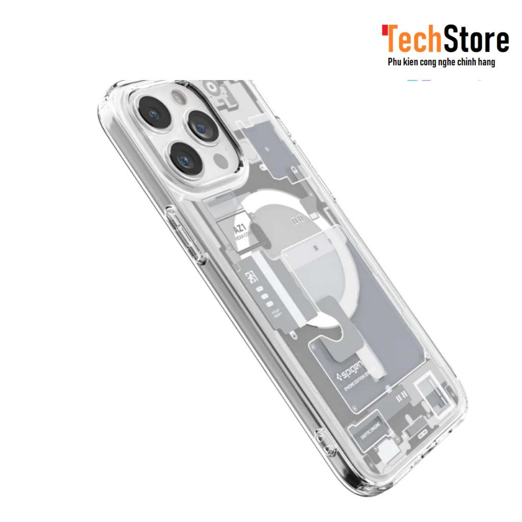 Ốp Spigen Ultra Hybrid Zero One  cho iPhone 15/ 15 Plus/ 15 Pro/ 15 Pro max