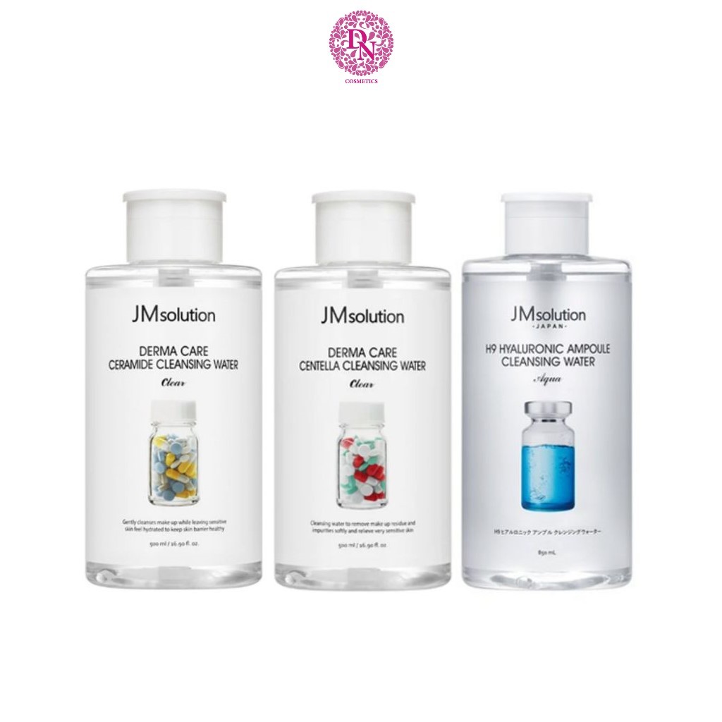 Nước Tẩy Trang JM Solution Cleansing Water Sạch Sâu Dịu Nhẹ Cho Da 500ml