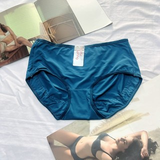 Quần lót nữ thun lạnh trơn cao cấp Beautiful Spring 6217 lưng nhỏ cạp cao ôm bụng chất mềm mịn size 60kg-70kg