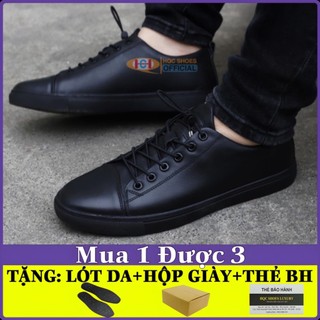 Giày da nam cao cấp da bò nguyên tấm phong cách thể thao trẻ trung HT555