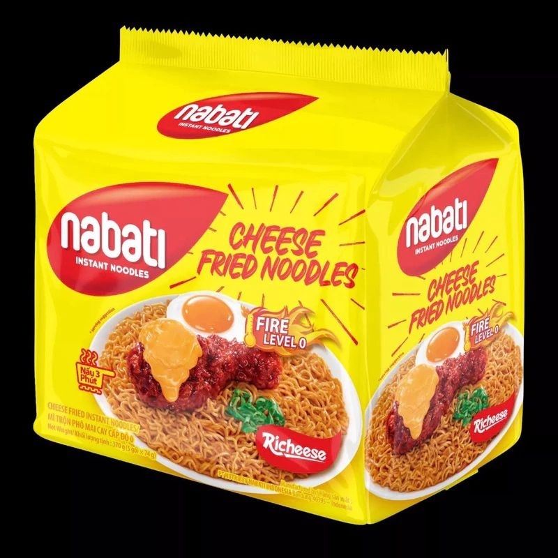 MÌ TRỘN /MÌ NƯỚC NABATI HƯƠNG VỊ PHÔ MAI