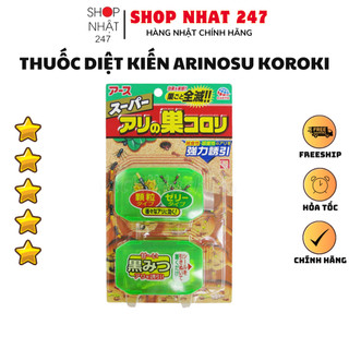 [Hỏa Tốc HN] Thuốc diệt kiến Super Arinosu Koroki vỉ 2 hộp nội địa Nhật Bản