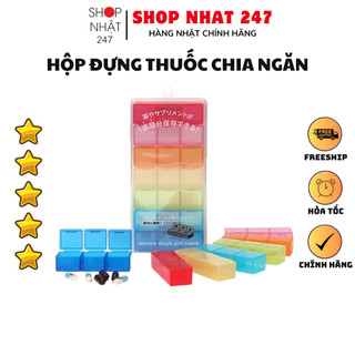 [Hỏa Tốc HN] Hộp đựng thuốc 7 ngày Yamada NỘI ĐỊA NHẬT BẢN
