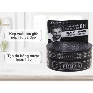 Sáp Vuốt Tóc XMen For Boss Pomade Medium Hold - 60g