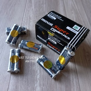 Hộp 40 viên pin tiểu nhỏ maxell aaa - pin remote máy lạnh -tv