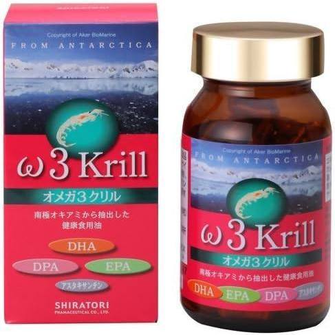 Omega 3 Krill Shiratori, Viên uống dầu nhuyễn thể Nhật Bản