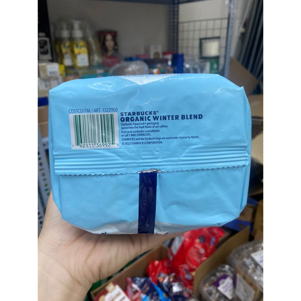 Cà phê hạt nguyên chất date 2024 Starbucks Mỹ Khối Lượng 1,13kg - EDS Mart