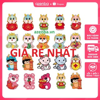 Bao lì xì chibi, lì xì hình rồng, mẫu lì xì mới năm 2024, quà tặng, mùng tuổi...