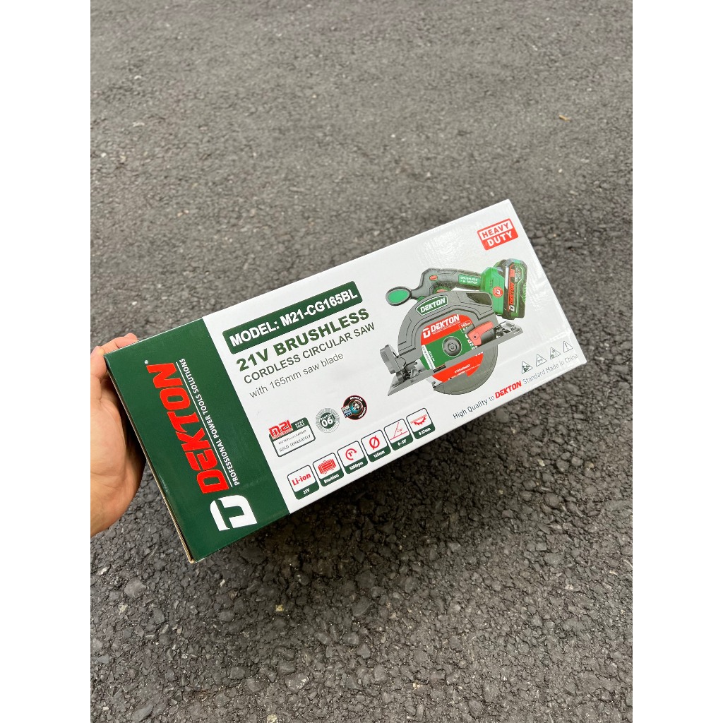 Máy cưa gỗ dùng pin DEKTON M21- CG165BL