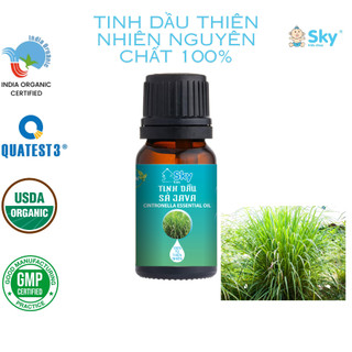 Tinh Dầu Sả Java Nguyên Chất, Có Kiểm Định.