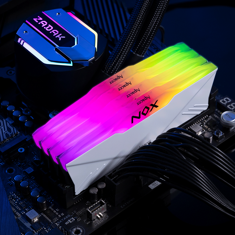 Ram  8GB DDR4 Bus 3200 Apacer NOX RGB - Hàng chính hãng