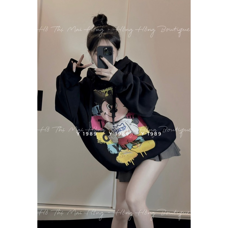 Hoodie mickey QC
