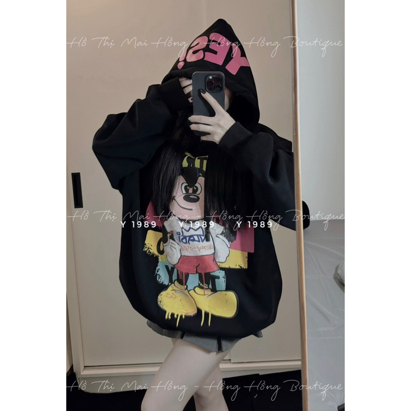 Hoodie mickey QC