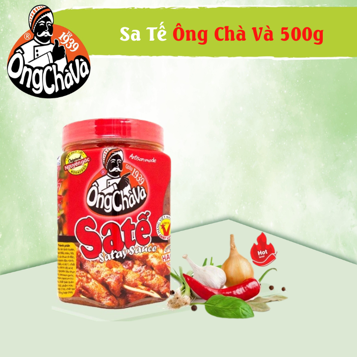 [TẶNG MUỖNG INOX] Sa Tế Ông Chà Và 500g (Satay Sauce)
