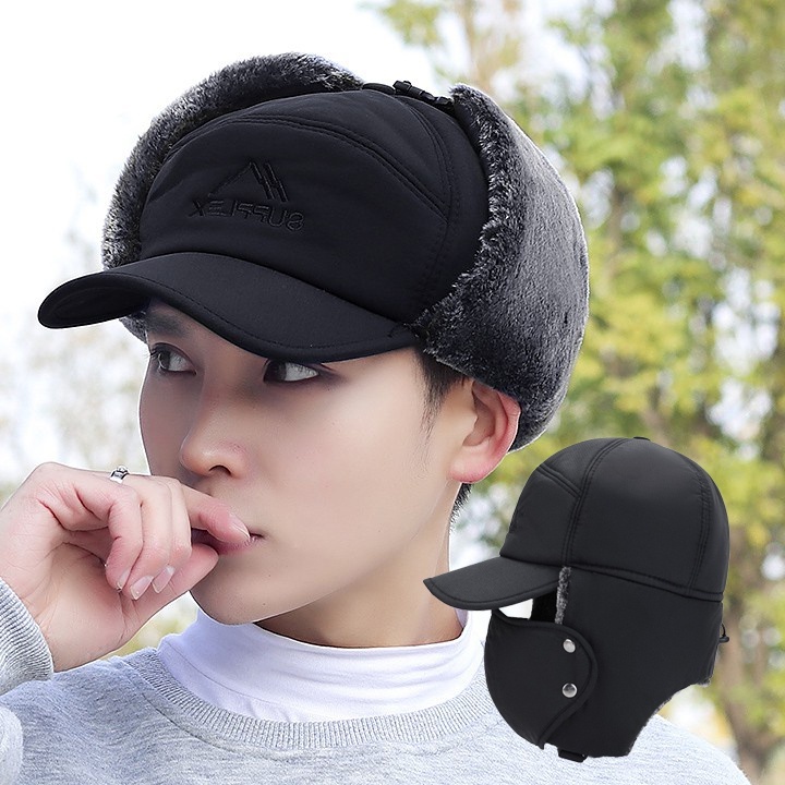 MŨ NAM LÓT LÔNG I NÓN NAM SUPPLEX GIỮ ẤM - ẢNH THẬT