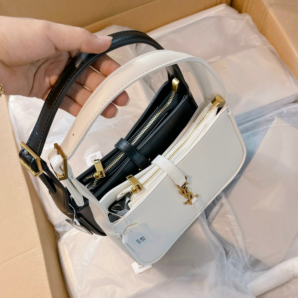 Túi xách nữ, túi Y kẹp nách bản đẹp size 25 - Lucky9store