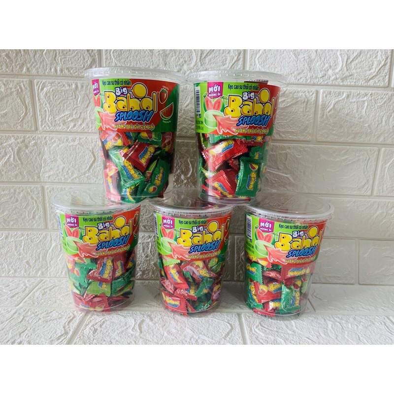 Kẹo Sing Gum Có Nhân Big Babol Hương Trái Cây 251g- Mẫu Mới
