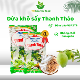 Dừa khô sấy giòn thanh thảo đặc sản bến tre, thơm, giòn, cam kết ngon 250g