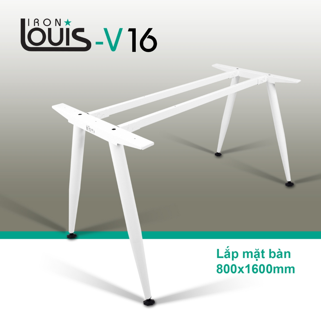 Bộ chân bàn sắt Louis V-16