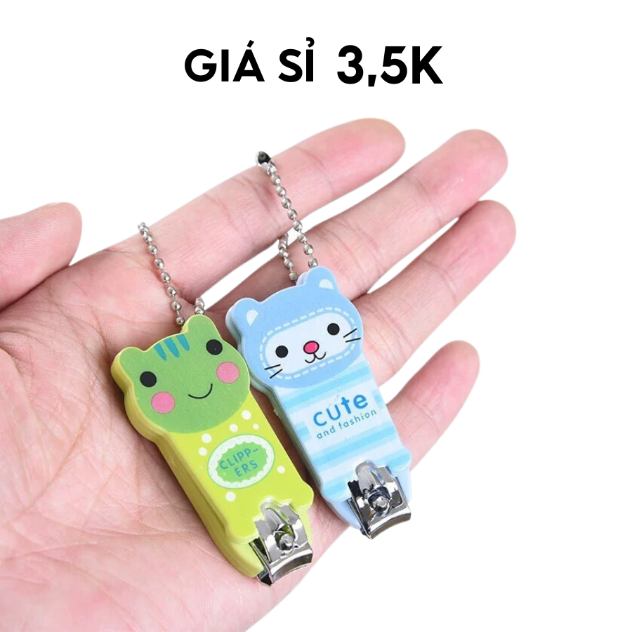 Bấm móng tay hình thú cute