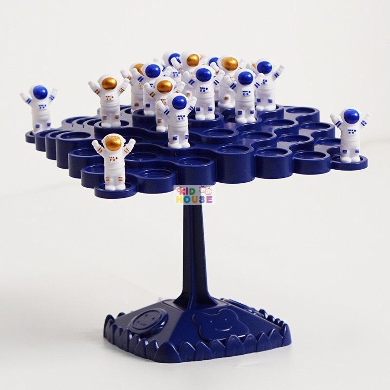 Bộ đồ chơi board game phi hành gia cân bằng 48 -50 con, trò chơi 50 ếch cân bằng vui nhộn cho bé