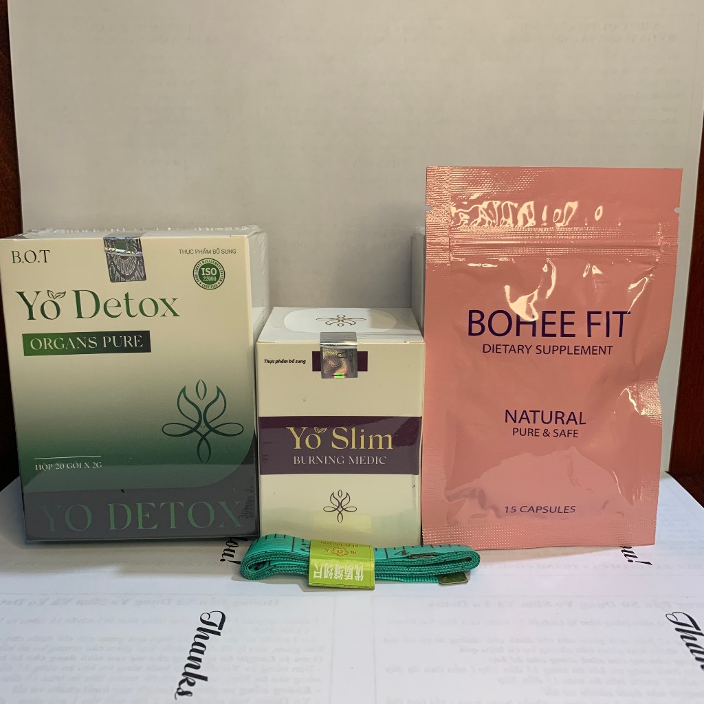 Giảm Cân Yo Slim và Yo Detox B.O.T tặng kèm Magic Body liệu trình 15 ngày an toàn hiệu quả