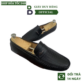 Giày lười nam lịch lãm, Giày da nam cao cấp để chống trơn mẫu hè mới