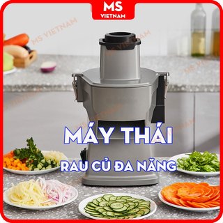 Máy Thái Rau Củ Quả Đa Năng: Thái Hạt Lựu, Thái Lát,  Thái Sợi Phô Mai - MS Vietnam