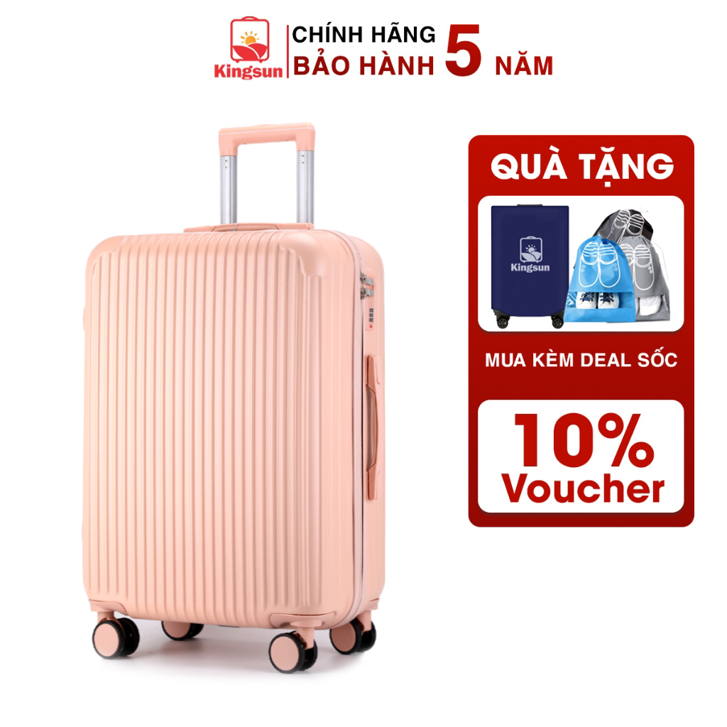 Vali kéo du lịch Kingsun KS155/T01 Size 20/24 Bảo Hành 5 Năm