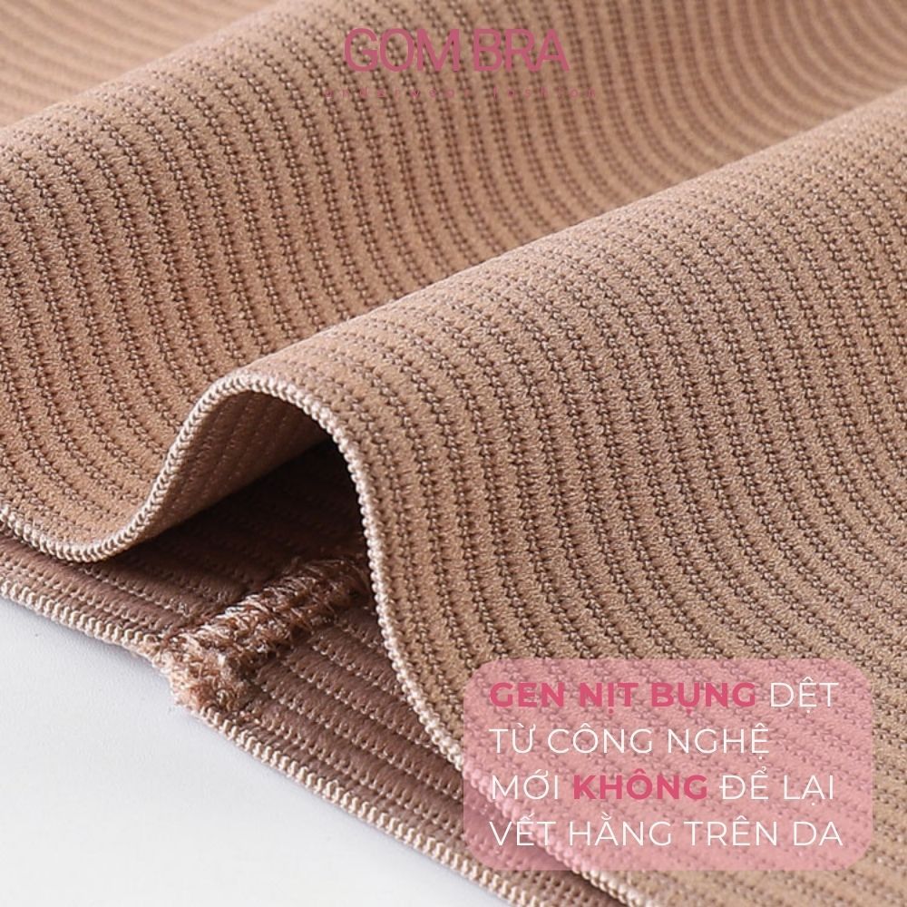 Quần gen nịt bụng dưới mặc váy GOM BRA, thiết kế định hình siết eo chống cuộn, co giãn tốt - SA-036