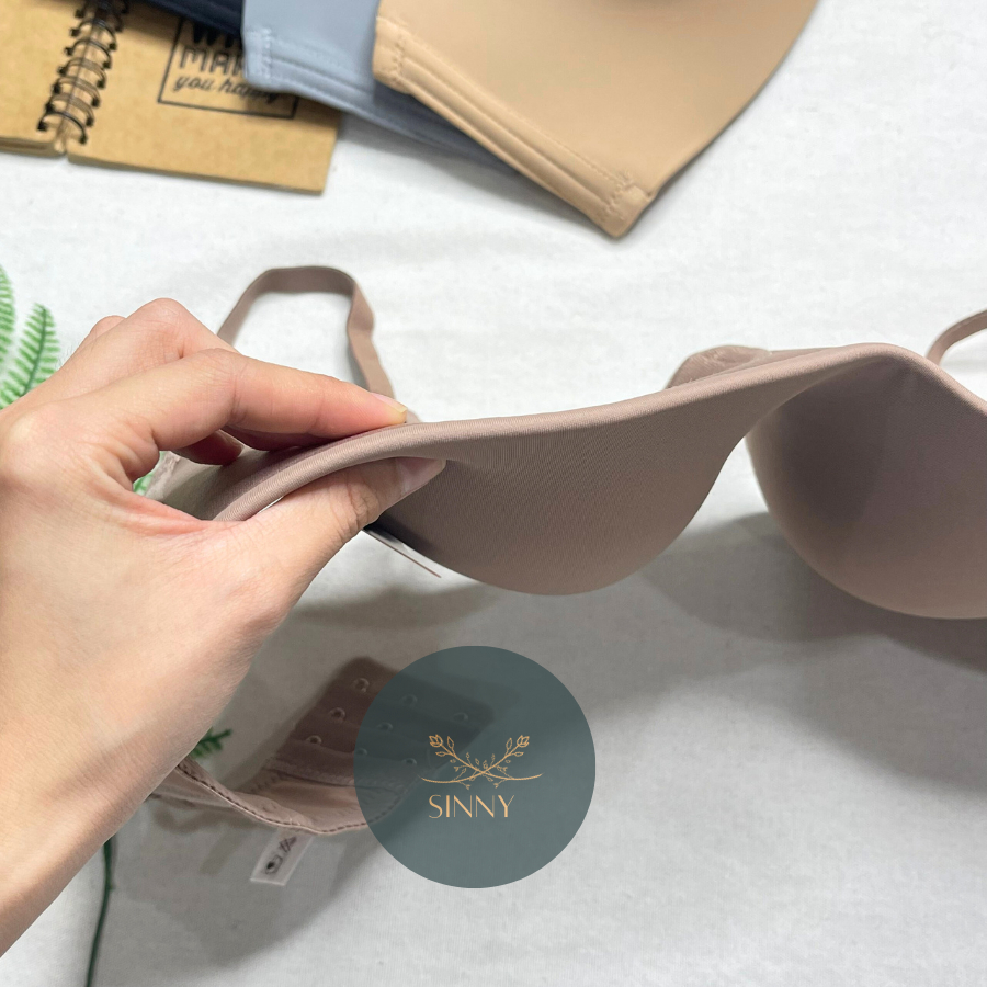 Áo ngực quả ngang bigsize chống tuột có gọng, áo lót Thái Lan không đệm bản nách to Anny 9578, Sinny