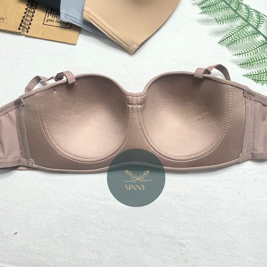 Áo ngực quả ngang bigsize chống tuột có gọng, áo lót Thái Lan không đệm bản nách to Anny 9578, Sinny