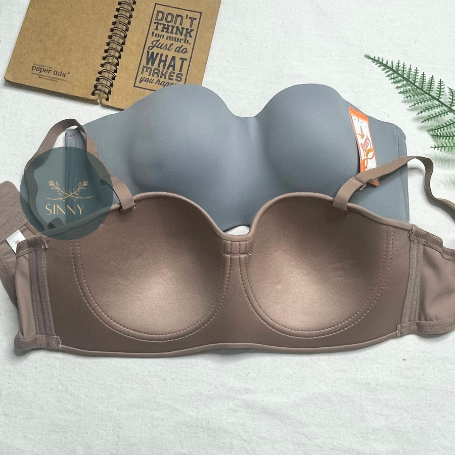 Áo ngực quả ngang bigsize chống tuột có gọng, áo lót Thái Lan không đệm bản nách to Anny 9578, Sinny