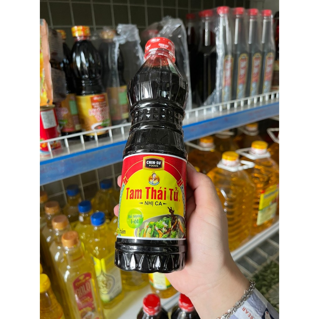 Nước Tương Tam Thái Tử Nhị Ca Chinsu 500ml - Ăn Vặt Yu Yu Tây Ninh