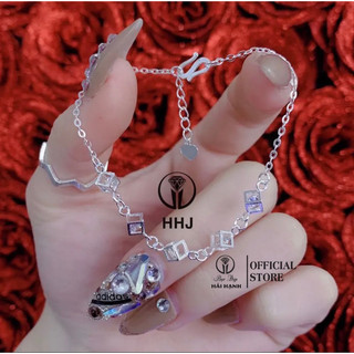 Lắc tay xích hộp nhỏ bạc ta HHJ